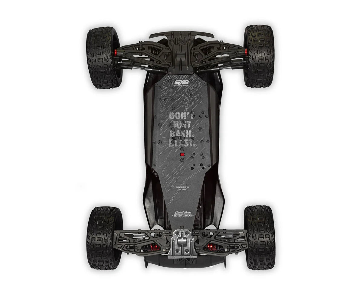 Arrma Talion 6S BLX EXB Brushless RTR 1/7 4WD Speed Truck (Black) w/SLT3 2.4GHz Transmitter