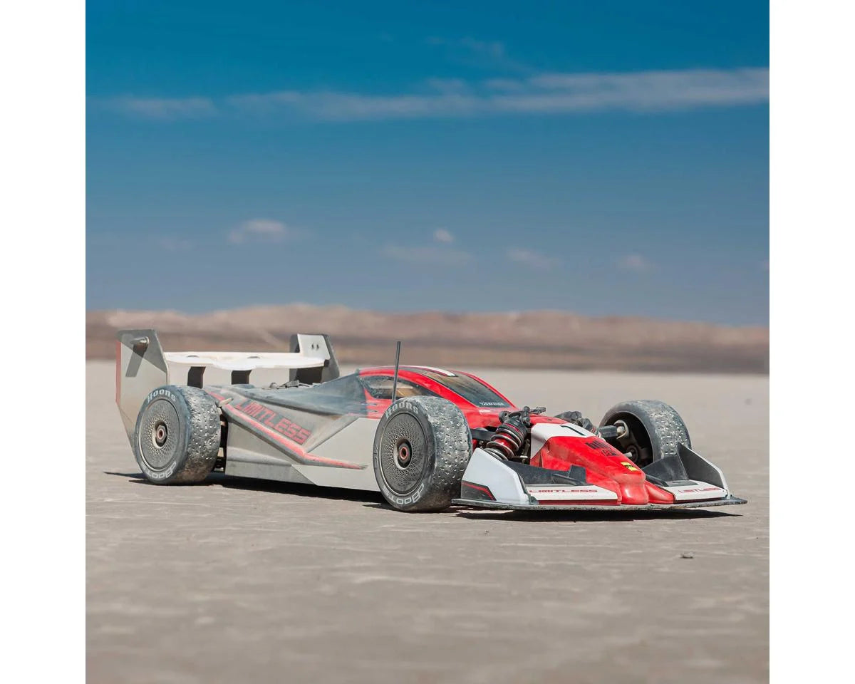 Arrma Limitless 120 8S BLX 4WD RTR Electric Brushless Street Speed (Red/Black) w/DX3 Radio, Smart ESC & AVC