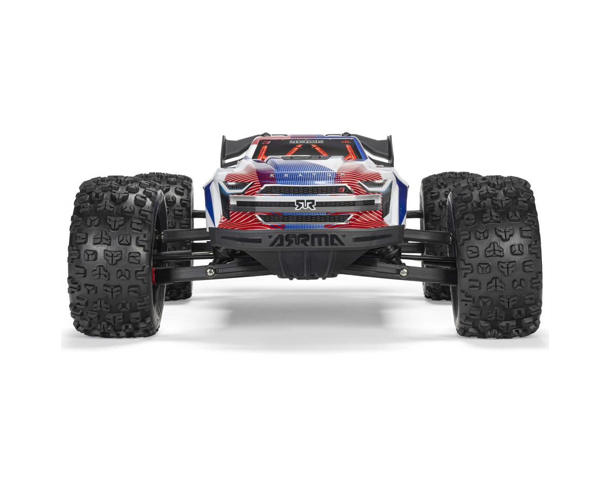 Arrma Kraton 6S BLX RTR 1/8 4WD Brushless Speed Truck (Blue/Red) (V6) w/SLT3 2.4GHz Radio