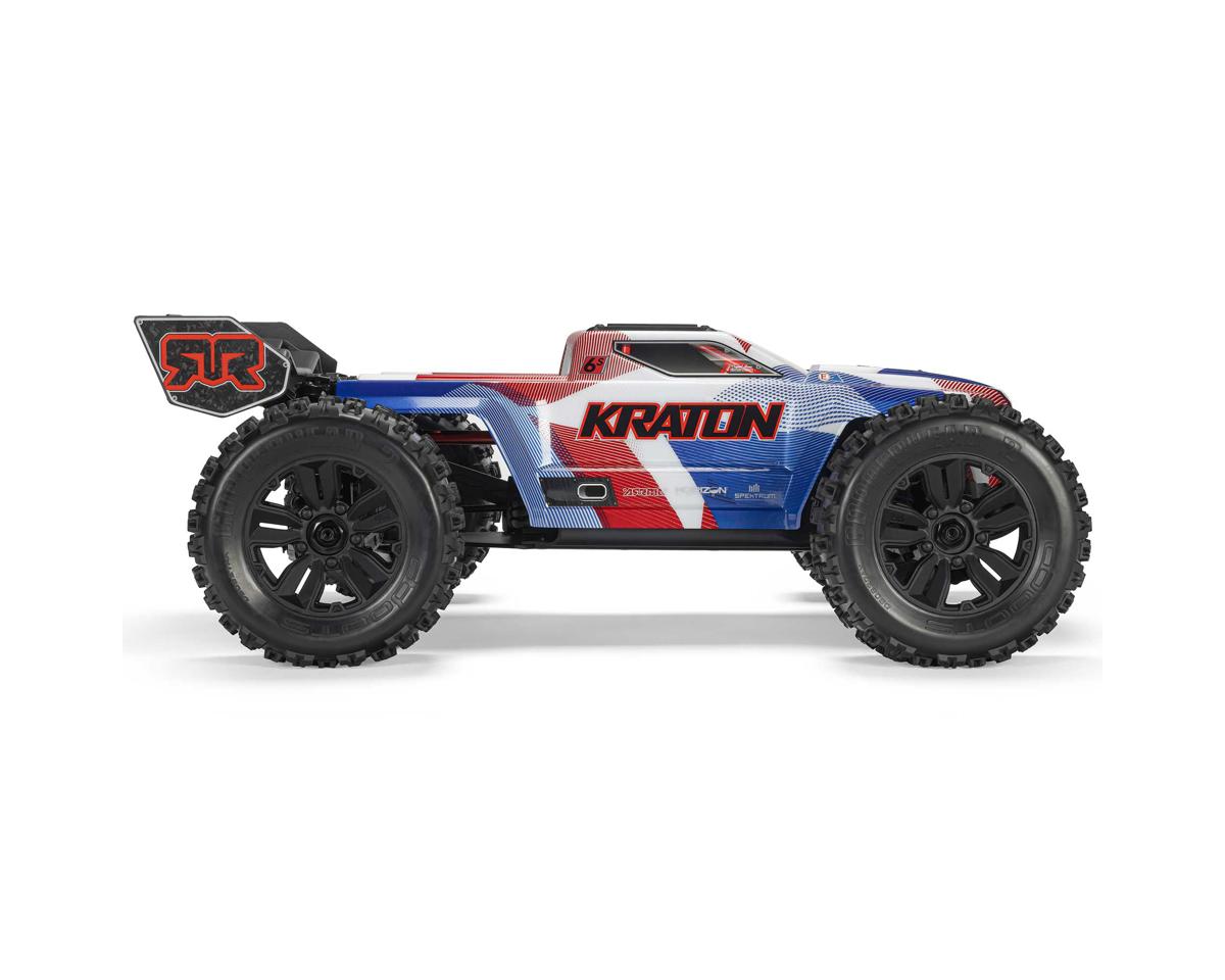 Arrma Kraton 6S BLX RTR 1/8 4WD Brushless Speed Truck (Blue/Red) (V6) w/SLT3 2.4GHz Radio