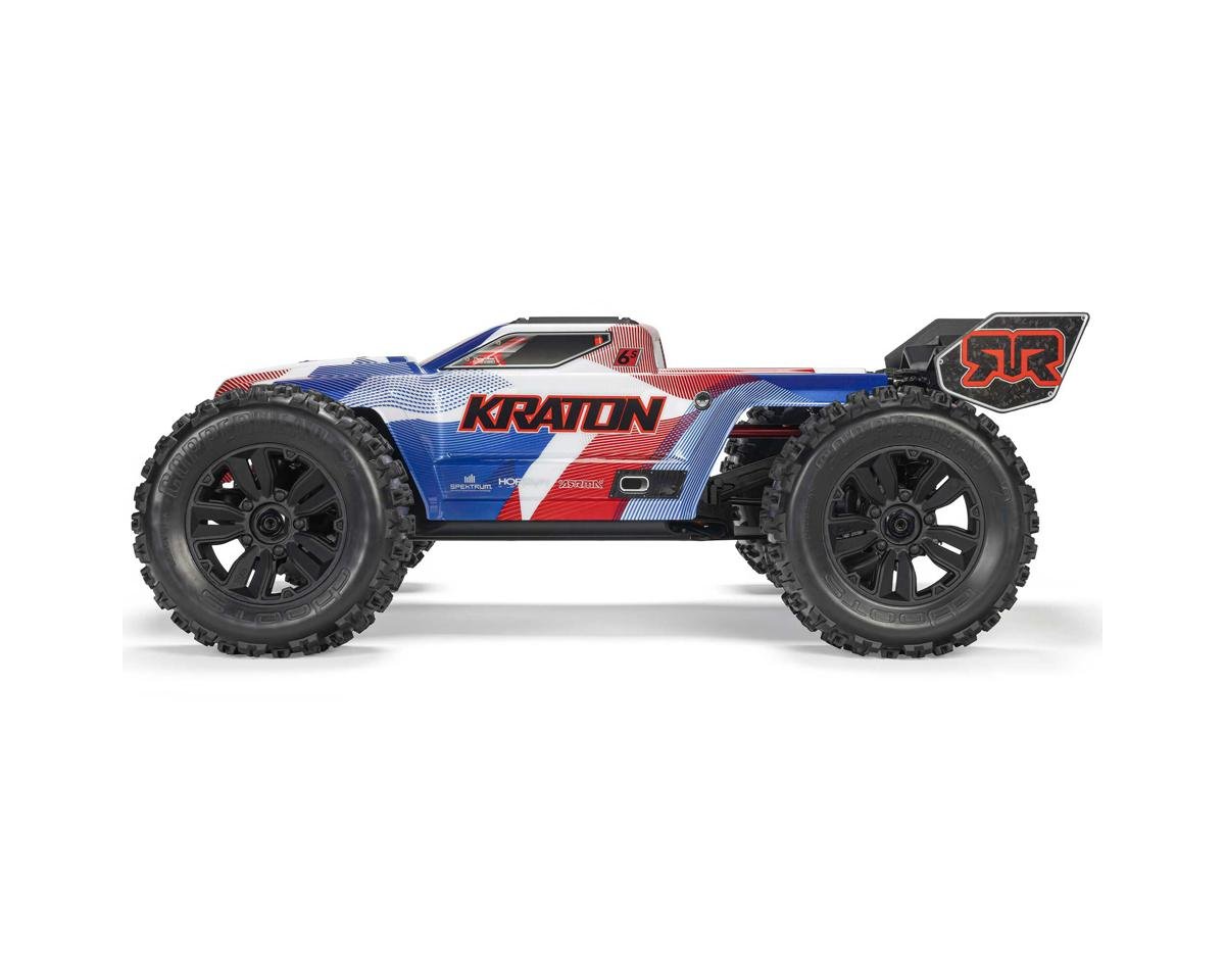 Arrma Kraton 6S BLX RTR 1/8 4WD Brushless Speed Truck (Blue/Red) (V6) w/SLT3 2.4GHz Radio