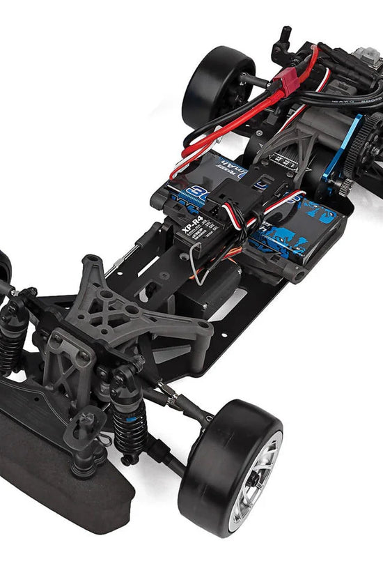 Team Associated DC10 RTR 1/10 Electric Brushless RWD Drift Car Combo (Blue) w/2.4GHz Radio, Battery & Charger