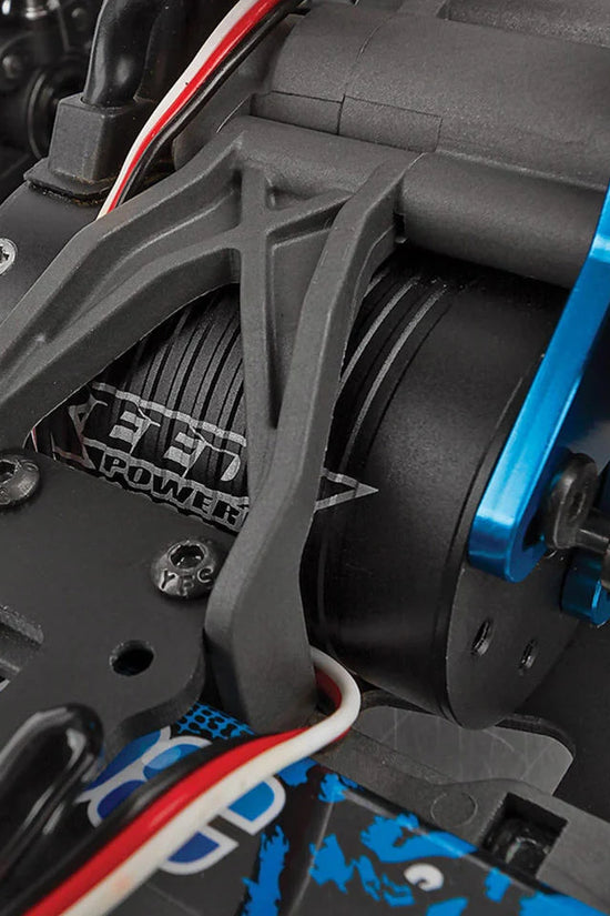 Team Associated DC10 RTR 1/10 Electric Brushless RWD Drift Car Combo (Blue) w/2.4GHz Radio, Battery & Charger