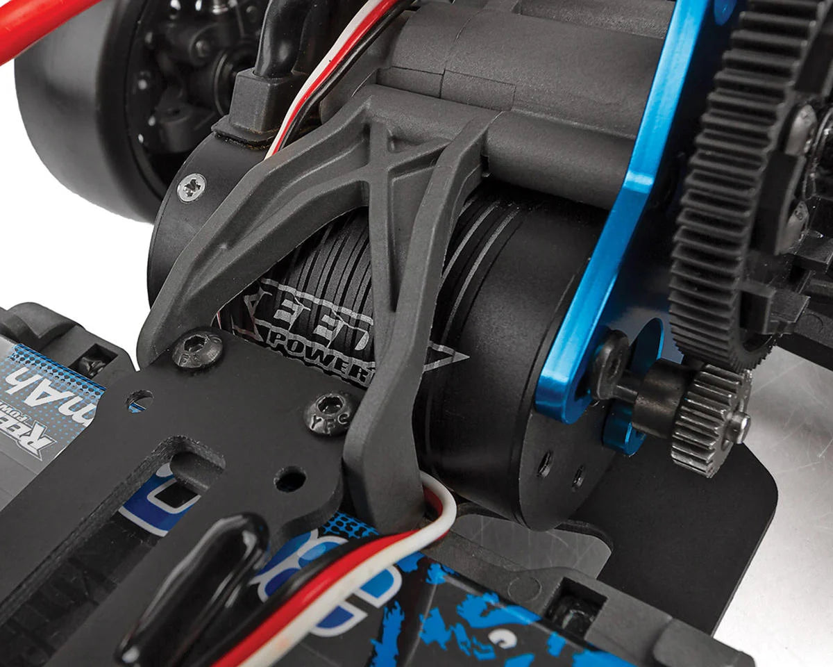 Team Associated DC10 RTR 1/10 Electric Brushless RWD Drift Car Combo (Blue) w/2.4GHz Radio, Battery & Charger