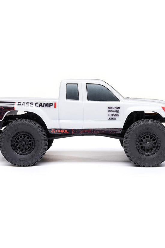 Axial SCX24 Base Camp 1/24 4WD RTR Scale Mini Crawler (White) w/2.4GHz Radio, Battery & Charger