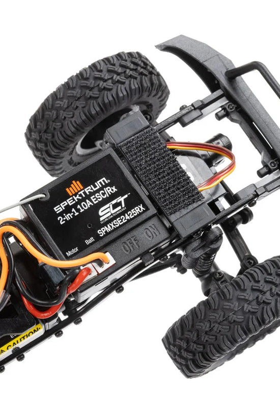 Axial SCX24 Base Camp 1/24 4WD RTR Scale Mini Crawler (White) w/2.4GHz Radio, Battery & Charger
