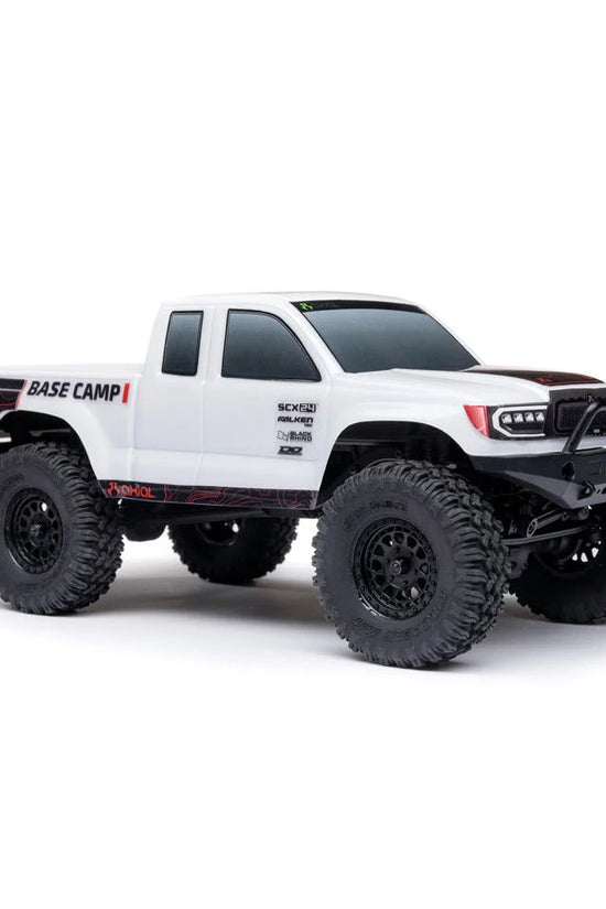 Axial SCX24 Base Camp 1/24 4WD RTR Scale Mini Crawler (White) w/2.4GHz Radio, Battery & Charger