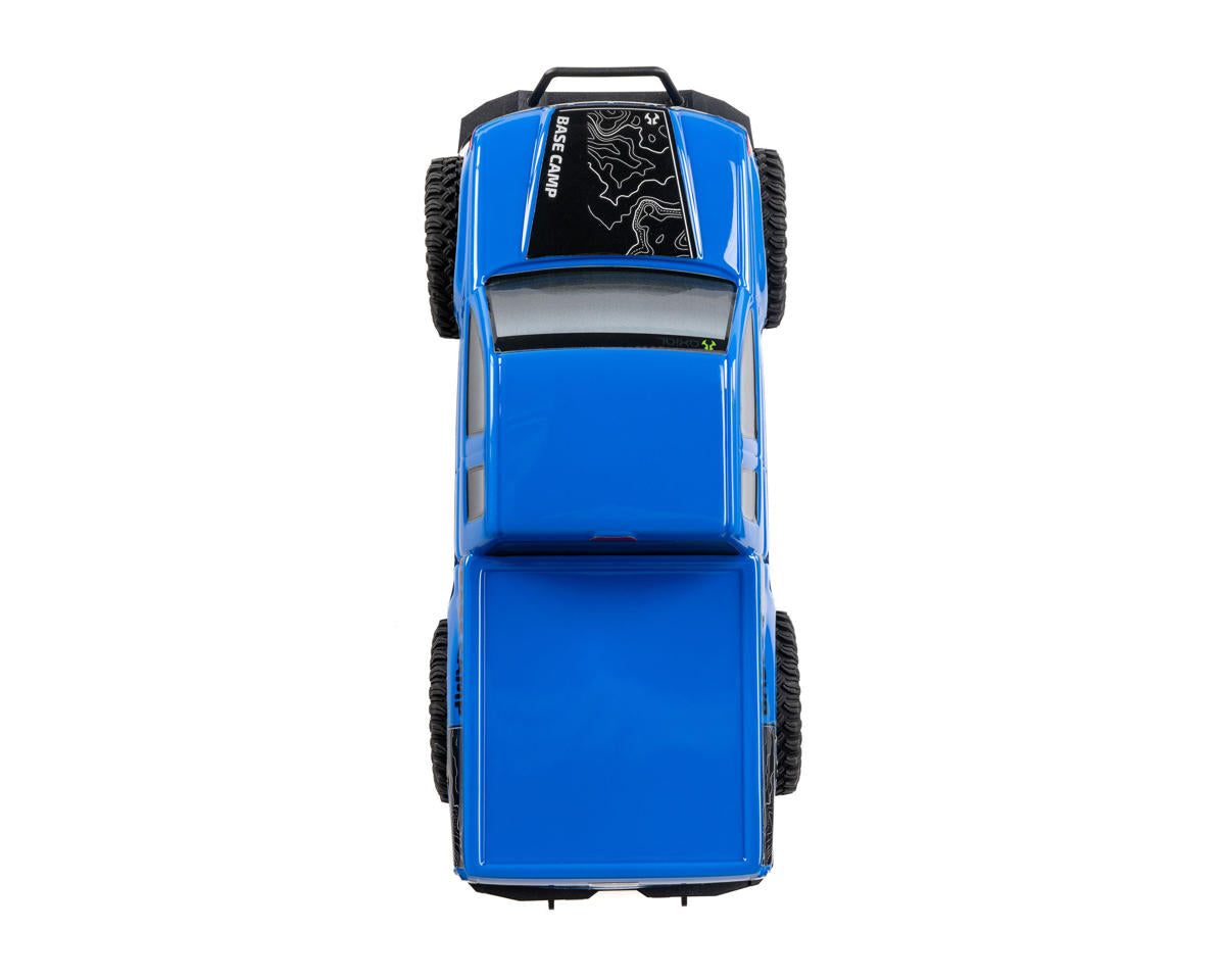 Axial SCX24 Base Camp 1/24 4WD RTR Scale Mini Crawler (Blue) w/2.4GHz Radio, Battery & Charger