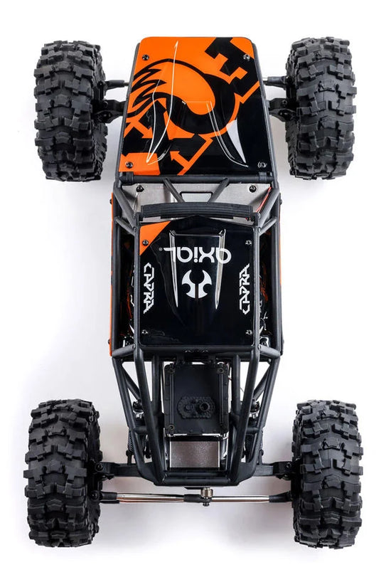 Axial UTB10 Capra 1.9 4WS Unlimited Trail Buggy 1/10 RTR 4WD Rock Crawler (Orange) w/DX3 2.4GHz Radio