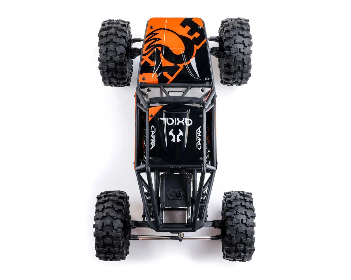 Axial UTB10 Capra 1.9 4WS Unlimited Trail Buggy 1/10 RTR 4WD Rock Crawler (Orange) w/DX3 2.4GHz Radio