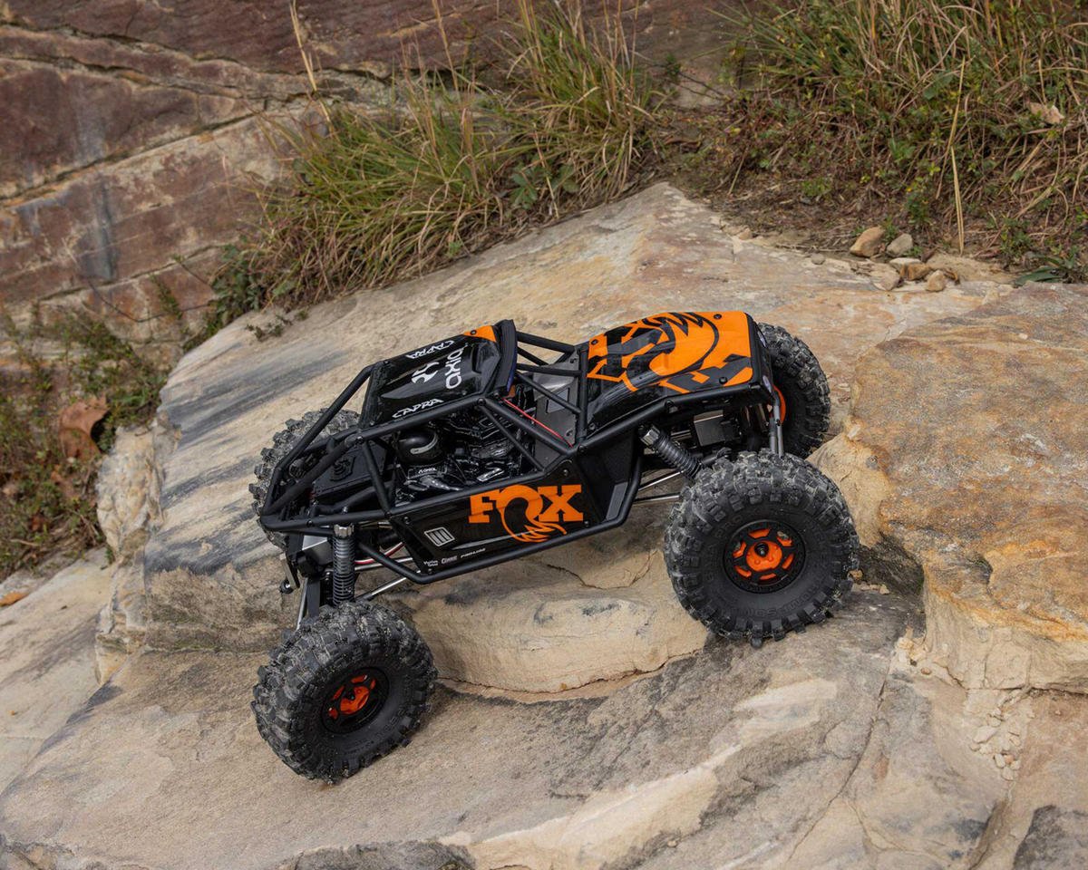 Axial UTB10 Capra 1.9 4WS Unlimited Trail Buggy 1/10 RTR 4WD Rock Crawler (Orange) w/DX3 2.4GHz Radio