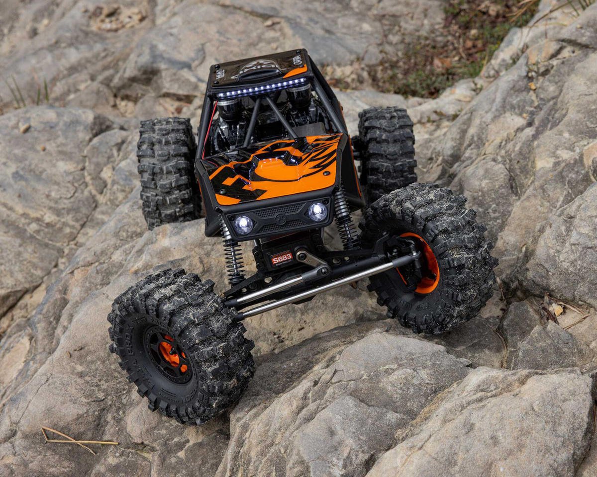 Axial UTB10 Capra 1.9 4WS Unlimited Trail Buggy 1/10 RTR 4WD Rock Crawler (Orange) w/DX3 2.4GHz Radio