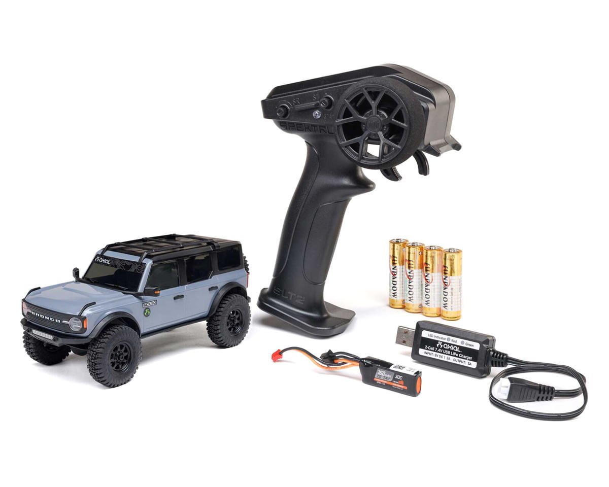Axial SCX30 Ford Bronco 1/30 4WD RTR Scale Mini Crawler w/2.4GHz Radio, Battery & Charger