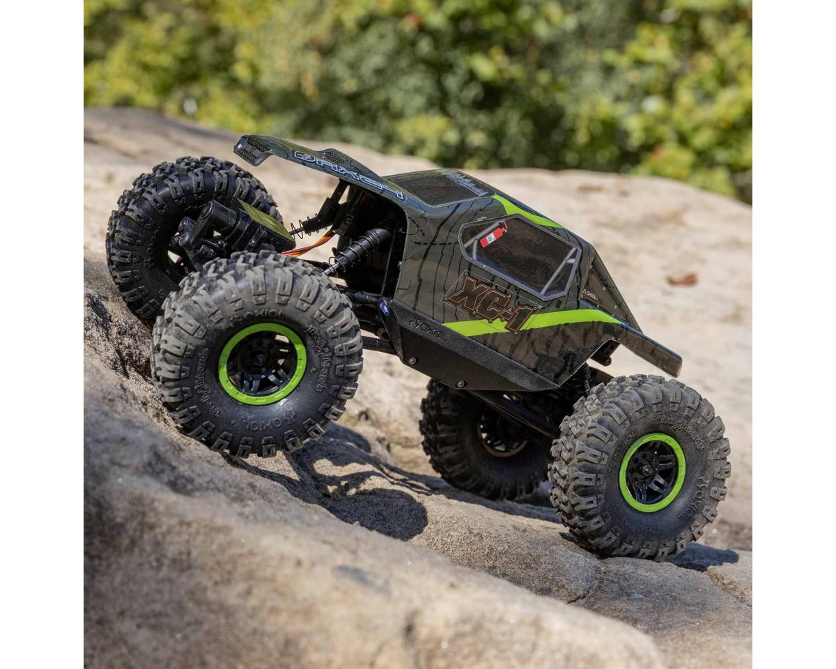 Axial AX24 XC-1 1/24 4WD RTR 4WS Mini Crawler (Green) w/2.4GHz Radio, Battery & Charger