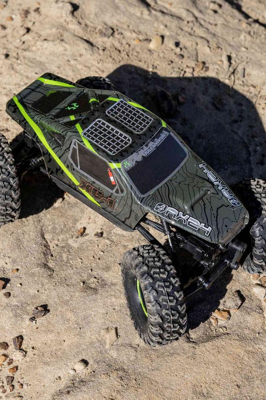 Axial AX24 XC-1 1/24 4WD RTR 4WS Mini Crawler (Green) w/2.4GHz Radio, Battery & Charger