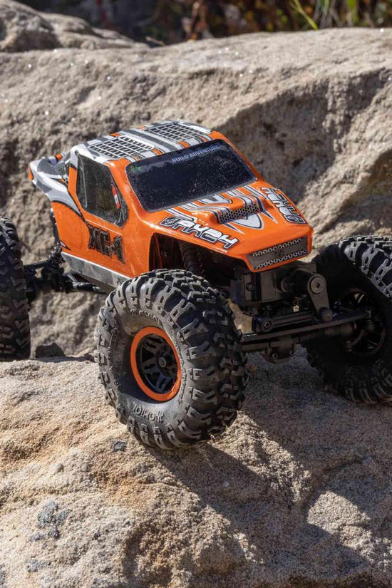 Axial AX24 XC-1 1/24 4WD RTR 4WS Mini Crawler (Orange) w/2.4GHz Radio, Battery & Charger