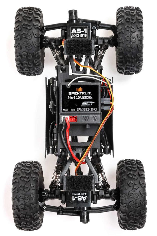 Axial AX24 XC-1 1/24 4WD RTR 4WS Mini Crawler (Orange) w/2.4GHz Radio, Battery & Charger