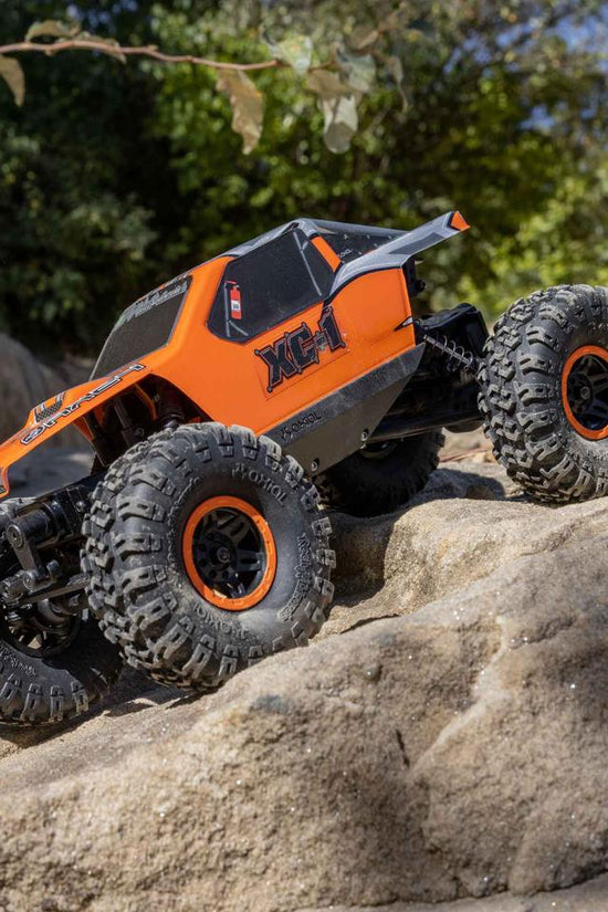 Axial AX24 XC-1 1/24 4WD RTR 4WS Mini Crawler (Orange) w/2.4GHz Radio, Battery & Charger