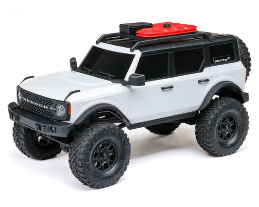 Axial 1/24 SCX24 Ford Bronco 4X4 RTR Brushed Rock Crawler White