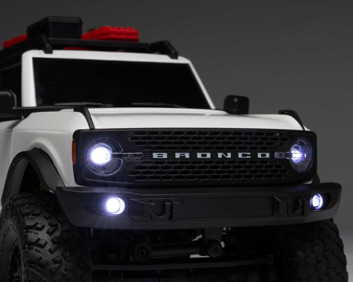 Axial 1/24 SCX24 Ford Bronco 4X4 RTR Brushed Rock Crawler White