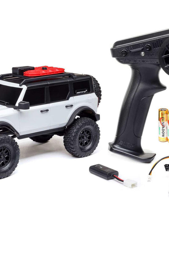 Axial 1/24 SCX24 Ford Bronco 4X4 RTR Brushed Rock Crawler White