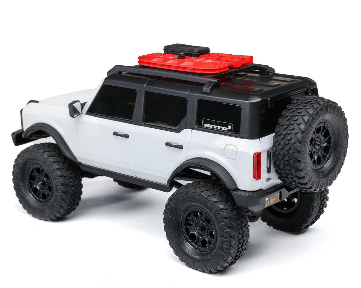 Axial 1/24 SCX24 Ford Bronco 4X4 RTR Brushed Rock Crawler White