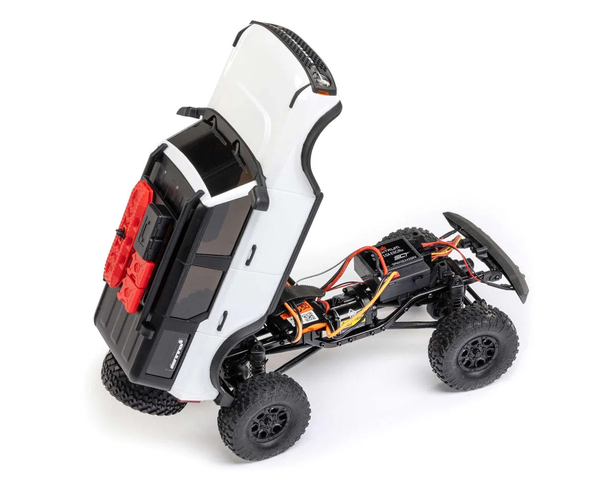 Axial SCX24 Ford Bronco Hard Body 1/24 4WD RTR Scale Mini Crawler (Heritage Red) w/2.4GHz Radio, Battery & Charger