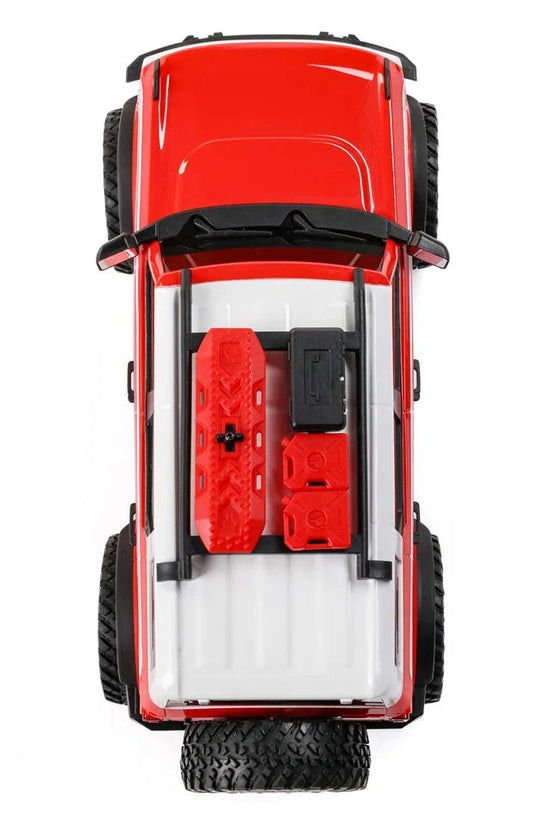 Axial SCX24 Ford Bronco Hard Body 1/24 4WD RTR Scale Mini Crawler (Heritage Red) w/2.4GHz Radio, Battery & Charger