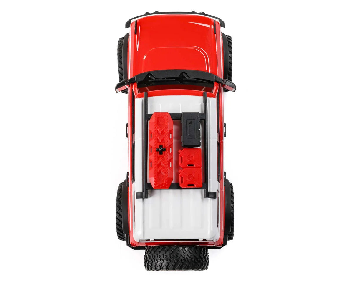 Axial SCX24 Ford Bronco Hard Body 1/24 4WD RTR Scale Mini Crawler (Heritage Red) w/2.4GHz Radio, Battery & Charger