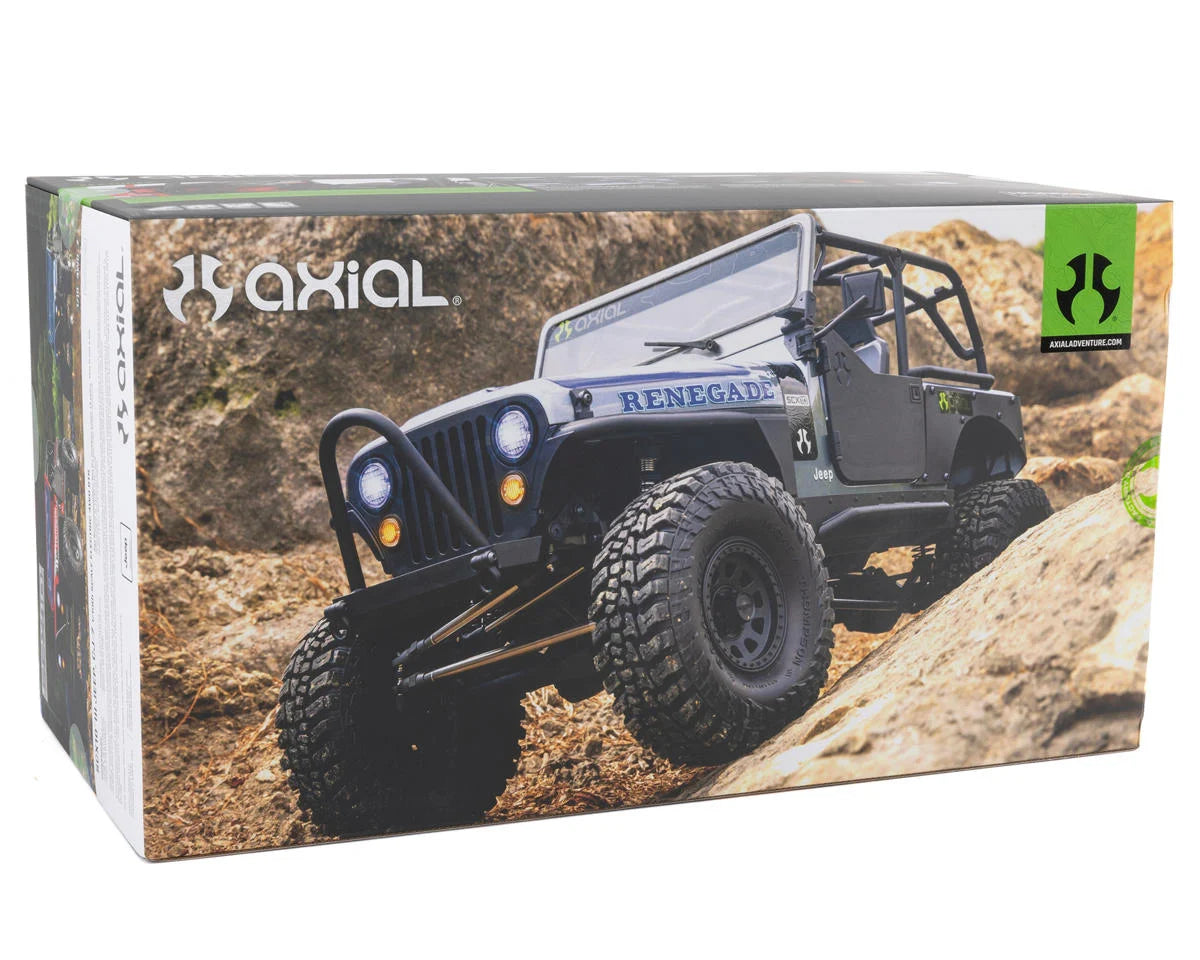 Axial SCX10 III Jeep CJ-7 RTR 4WD Rock Crawler (Red) w/DX3 2.4GHz Radio