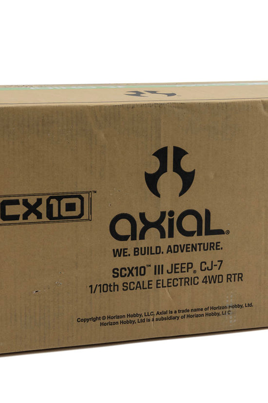 Axial SCX10 III Jeep CJ-7 RTR 4WD Rock Crawler (Red) w/DX3 2.4GHz Radio
