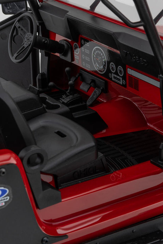 Axial SCX10 III Jeep CJ-7 RTR 4WD Rock Crawler (Red) w/DX3 2.4GHz Radio