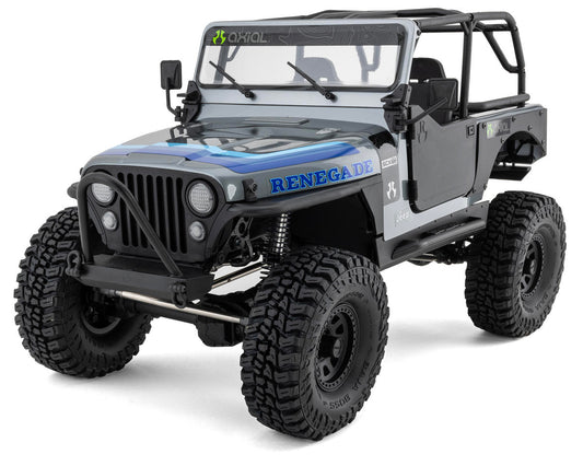 Axial SCX10 III Jeep CJ-7 RTR 4WD Rock Crawler (Grey) w/DX3 2.4GHz Radio