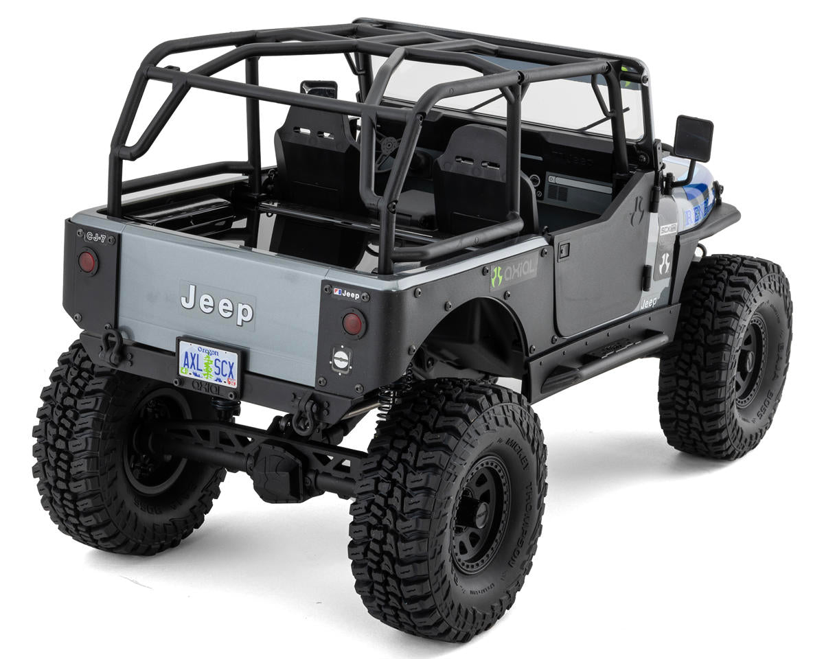 Axial SCX10 III Jeep CJ-7 RTR 4WD Rock Crawler (Grey) w/DX3 2.4GHz Radio