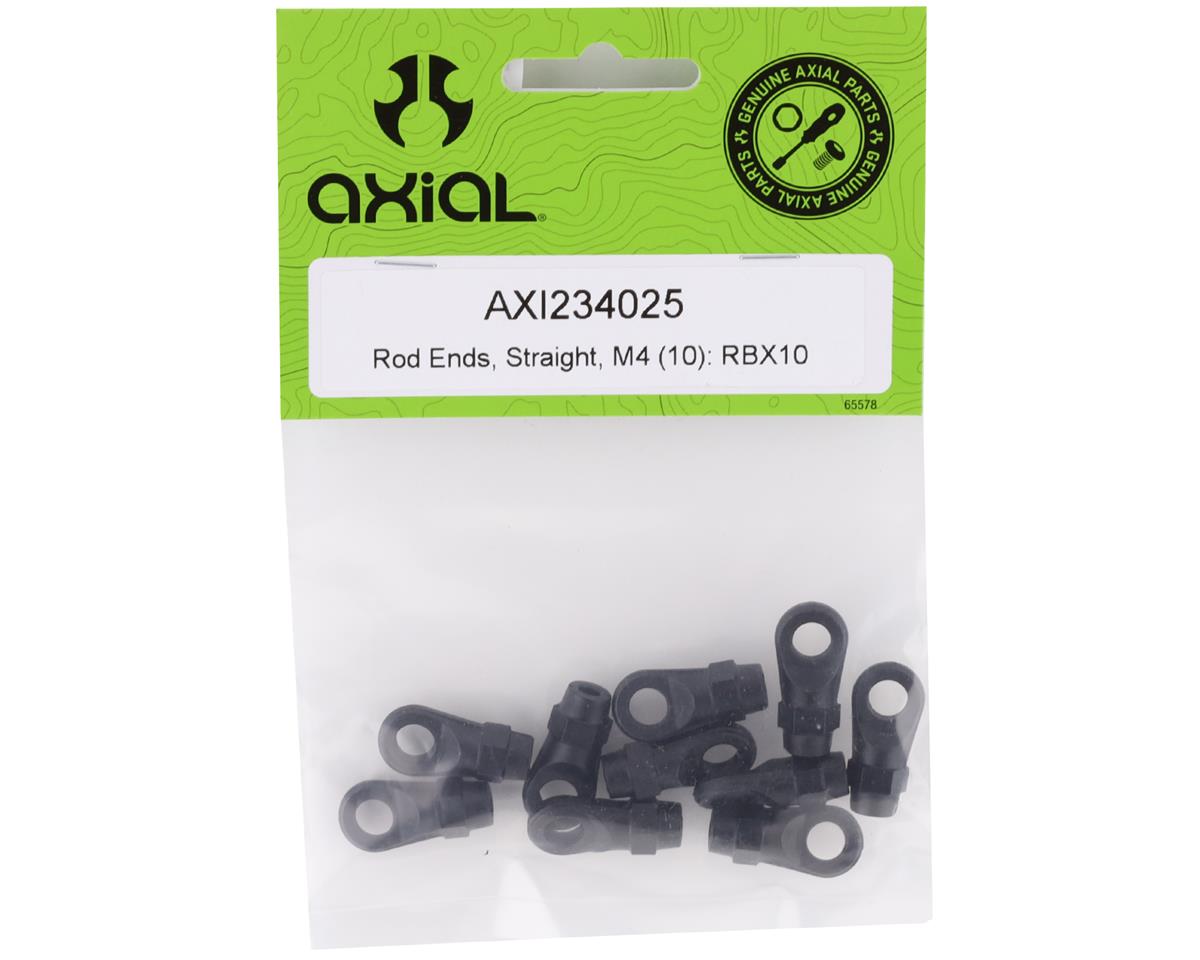 Axial M4 Straight Rod Ends (10) For 1/10 RBX10 Ryft