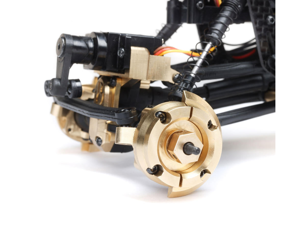 Axial AX24/SCX24 Brass Hex Hubs (2) (1g)
