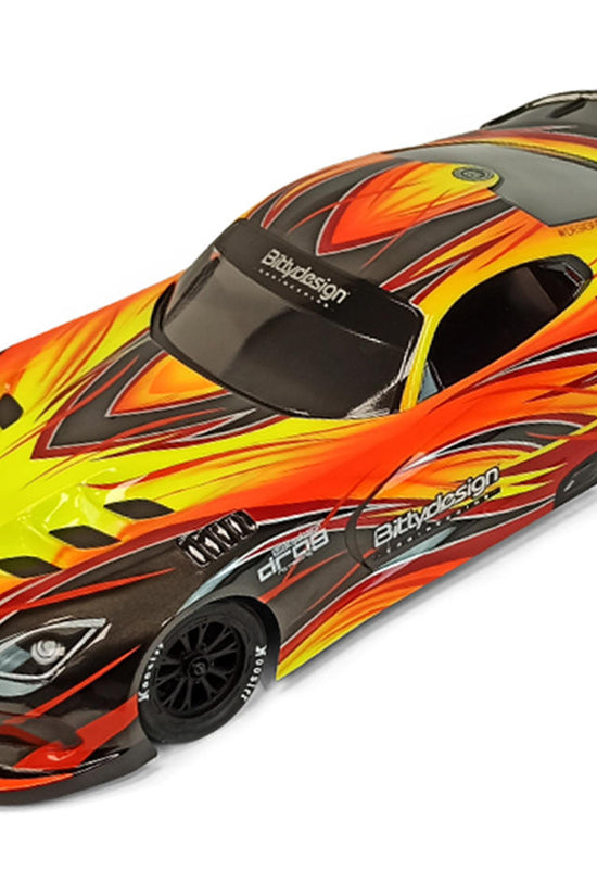 Bittydesign VPR 1/10 Pro No Prep Street Eliminator Drag Racing Body (Clear)
