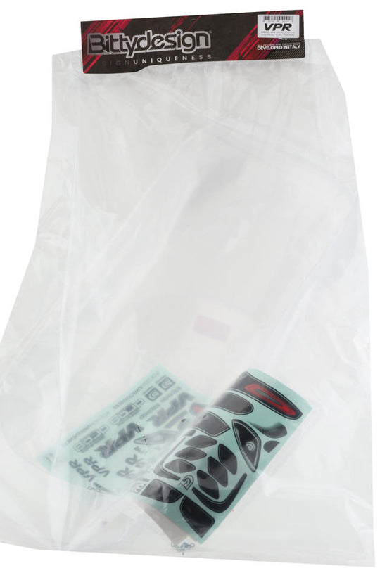 Bittydesign VPR 1/10 Pro No Prep Street Eliminator Drag Racing Body (Clear)