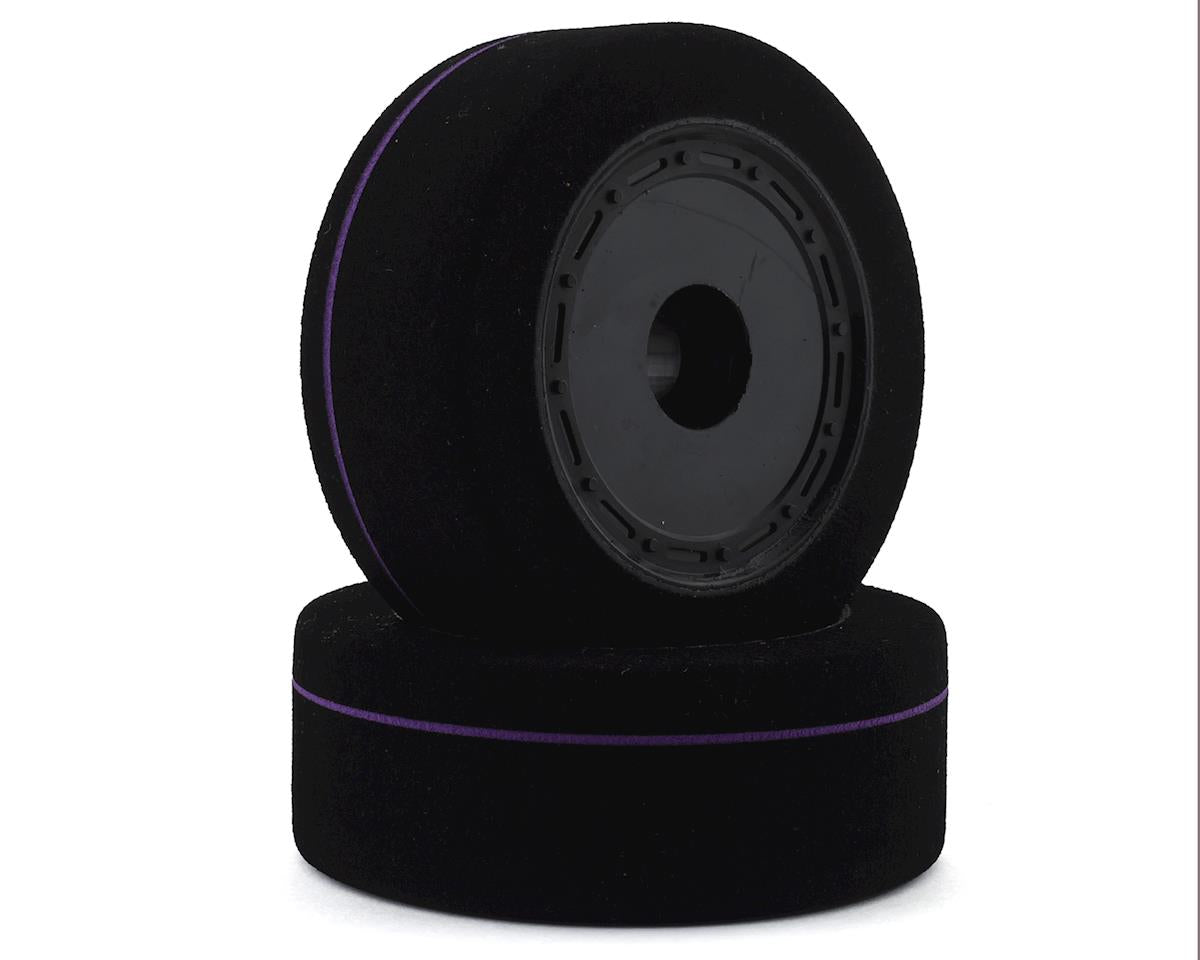 BSR Racing Custom Works Spec Dirt Oval Front Mounted Foam Tires (2) (XX Pink)