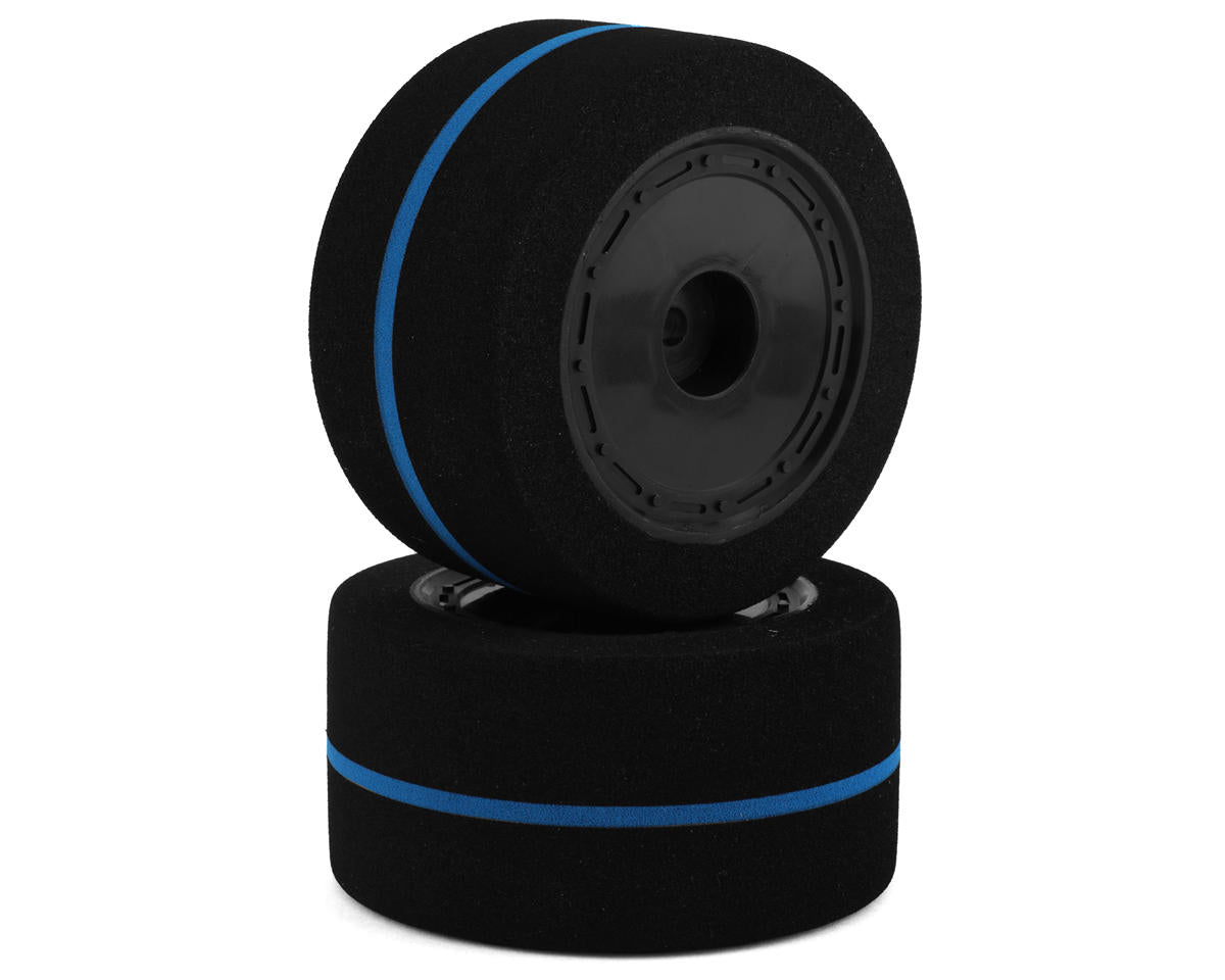 BSR Racing Custom Works Spec Dirt Oval Rear Mounted Foam Tires (2) (XX Pink)