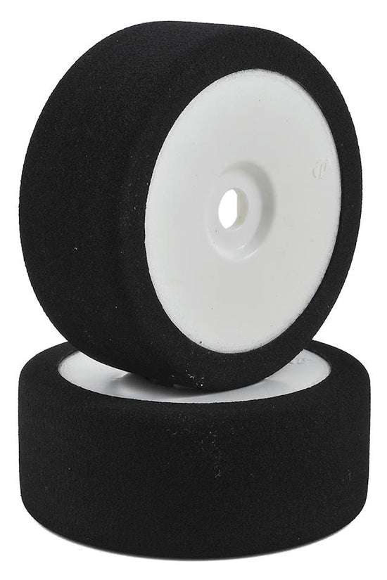 BSR Racing 1/8 Mounted GT Foam Tire (White) (2)w/17mm Hex