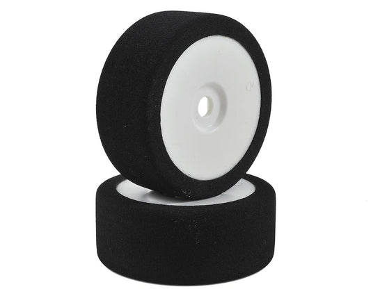 BSR Racing 1/8 Mounted GT Foam Tire (White) (2)w/17mm Hex