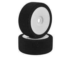 BSR Racing 1/8 Mounted GT Foam Tire (White) (2) (Red) w/17mm Hex