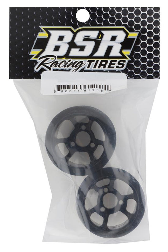 BSR Racing 1/12 Rear Mounted Foam Tires (2) (Blue)