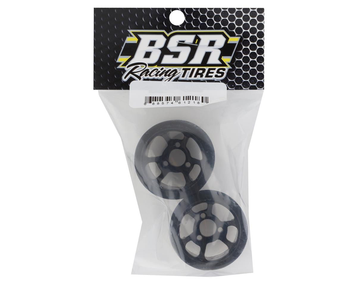 BSR Racing 1/12 Rear Mounted Foam Tires (2) (Blue)