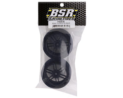 BSR Racing 30mm Nitro Touring Rear Foam Tires (Black) (2) (30 Shore)