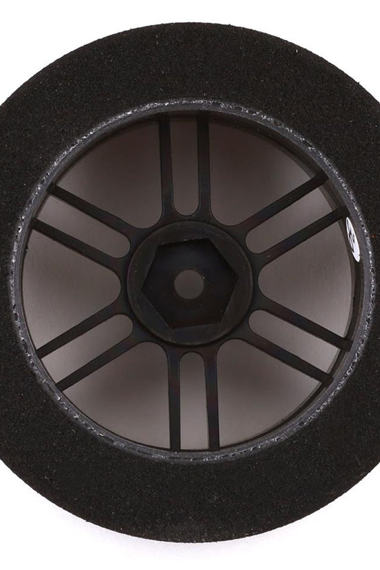 BSR Racing Drag Foam Tires (Black) (2) (32mm Wide/68mm Diameter) (30 Shore) w/12mm Hex