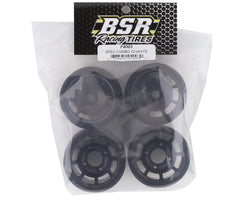 BSR Racing 1/10 Spec (4) (White) Foam Combo Tires