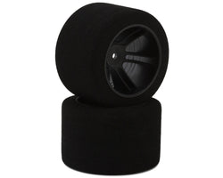 BSR Racing Drag Foam Tires (Black) (2) (45mm Wide)w/12mm Hex