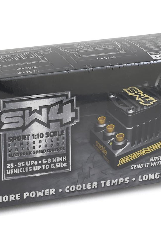 Castle Creations Sidewinder SW4 Waterproof 1/10 ESC